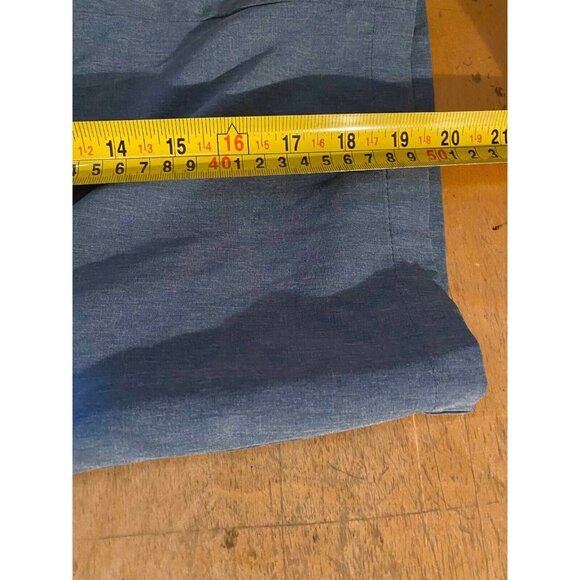 Quiksilver Amphibian Men 28 Blue Hybrid Swim Trunks Beach Board Shorts - Picture 8 of 9